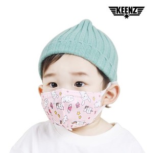 킨즈 아기와나 3D입체 KF80 유아 아기 마스크 100매